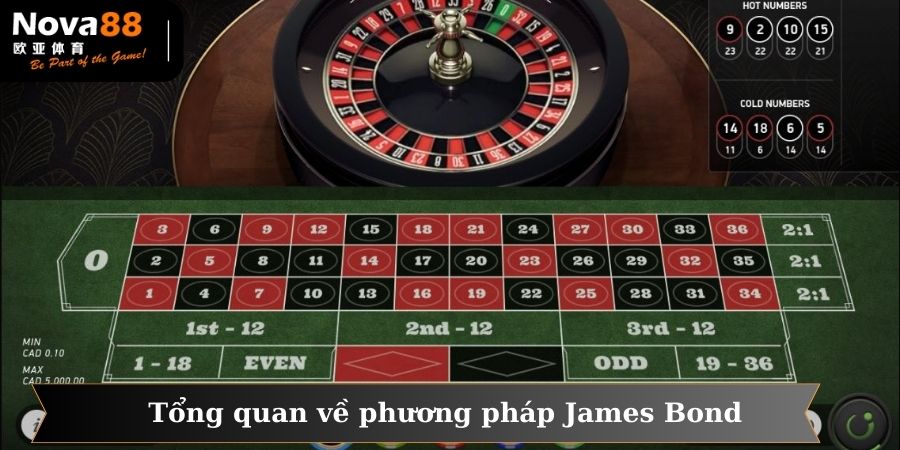 Tổng quan về phương pháp James Bond được áp dụng trong trò chơi Roulette