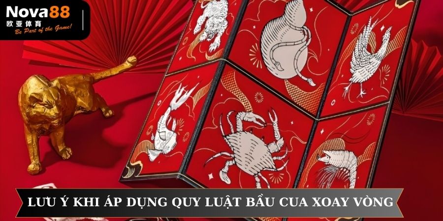 Lưu ý quan trọng khi áp dụng quy tắc bầu cua xoay vòng